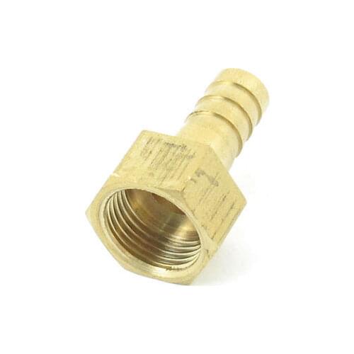 3/8" PT Female Thread 10mm Air Pneumatic Gas Hose Barbed Fitting Coupling 3pcs