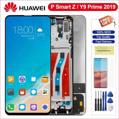 6.59" Lcd Display For Huawei P Smart Z LCD Display Touch Screen Digitizer Assesmbly Parts For Huawei Y9 Prime 2019 Lcd Display
