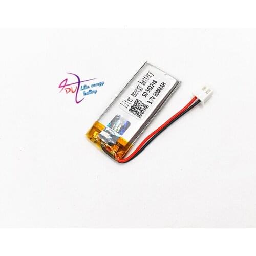 XHR-2P 2.54 3.7V 600mAh 502248 482249 polymer lithium battery Bluetooth wireless speaker learning machine