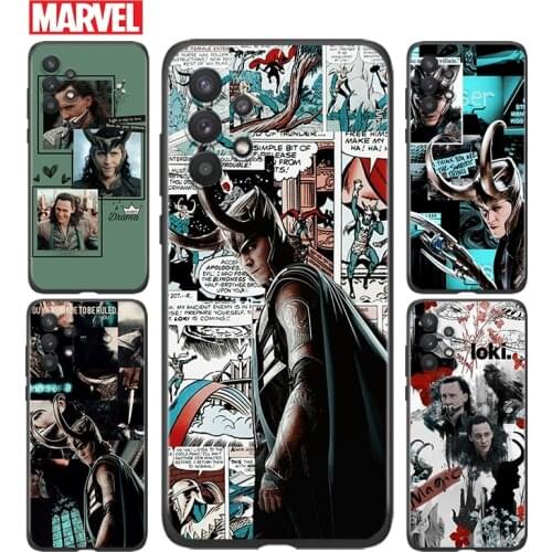 Marvel Avengers Loki For Samsung A91 A72 A71 A52 A51 A42 A41 A32 A31 A22 A21S A12 A11 A03 A02S A01 4G 5G Phone Case