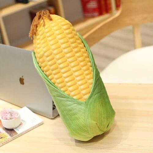 Simulation Corn Plush Toys Creative Cute Plants Stuffed Pillow Kids Doll Birthday Gift for Girls