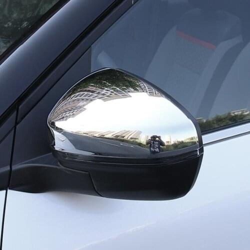 For Citroen C5 Aircross 2017 2018 2019 ABS Decoration Car Stick Rear View Rearview Side Glass Mirror Cover Trim Frame