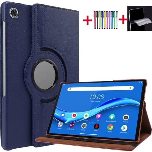 Tablet stand case for Lenovo tab M10 HD 2nd Gen TB-X306X folio protective shell+screen protector+stylus
