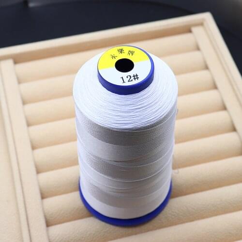 2000m white Thread String Rope Spool Wire /needle fit Beading DIY pearl Bracelet Necklaces for DIY jewelry findings FPPJ