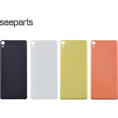 Seeparts 5.0" New For SONY Xperia XA Back Battery Cover Rear Door Shell Housing Case Replacement For SONY XA Battery Cover