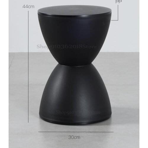 Customized Nordic Plastic Stool Home Dining Stool Designer Dressing Stool Simple Prince Stool Bathroom Shoe Shoe Stool