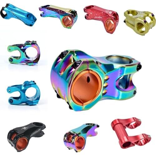 Bike Stem Clearance Low Price 31.8mm 35mm Handlebar Stem Bicycle Ultralight 0/7 Degree Bicycle Stem for Mountain Folding Bike
