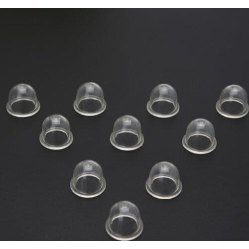 High Quality 10pcs Carburettor Parts Fuel Primer Bulb Pump Cover For Chainsaw Blower Trimmer Power Tool Accessories