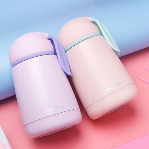 Japanese Modern Simple Water Bottle Creative Fashion Kawaii Insulated Water Bottle Stainless Steel Trinkflasche Drinkware Ed50sp