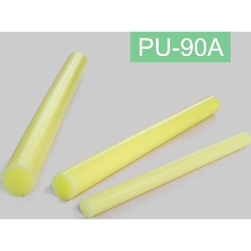 1pcs 500mm high hardness 90A PU stick Casting Polyurethane Polyester polyurethane rods