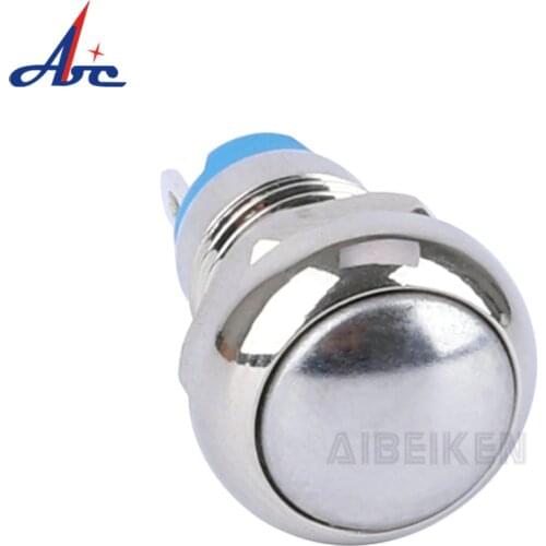 1NO Smallest Push Button for toy car Momentary Ball Head Push Button Switch Mini Switch 8mm