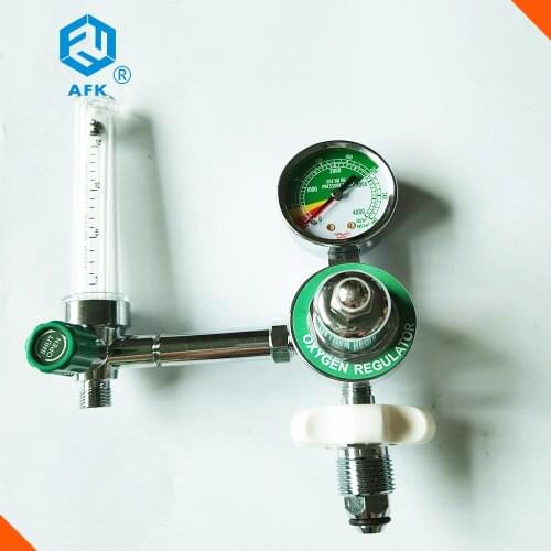 40000psi Medical Oxygen Gas Pressure Regulator G5/8 Upright connection