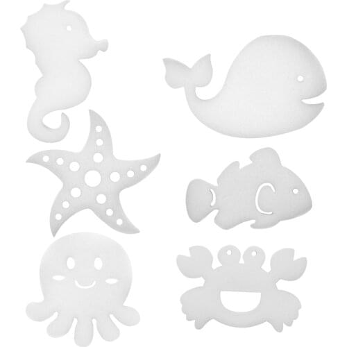 6pcs Floating Spa Oil Absorbing Sponge Absorber for Swimming Pool Reusable