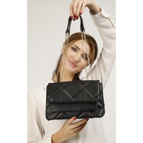 Embroidered Black Women 'S Handbag new season trend new fashion women handbag style