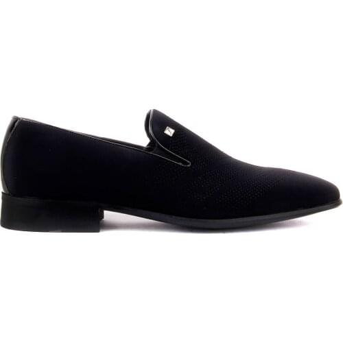 Fosco-Black Color Step-in Men 'S Classic Shoes