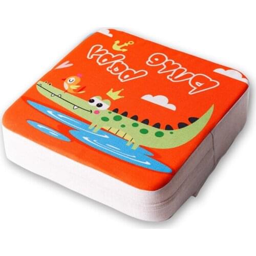 HX5D 2 Pcs Toddler High Chair Booster Cartoon Printing Dining Seat Increasing Cushion