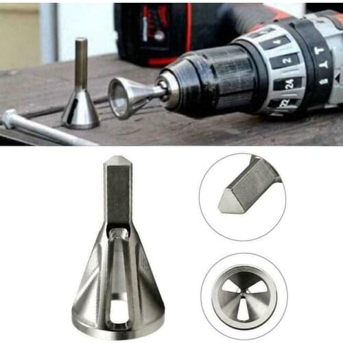 Deburring external chamfering tool stainless steel deburring tool for bolt thread repair tool accessories chamfering drill bit