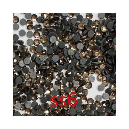 LT.topaze SS61.9-2.0mm,1440pcs/Bag DMC HotFix FlatBack Rhinestones,Hot Fix glitters iron-on garment clothing crystal stone