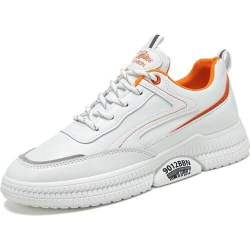 2020 Autumn Mens Outdoor Casual shoes off white Lace-Up Men Waterproof Wear-resistant Comfortable Breathable Walking Sneakers