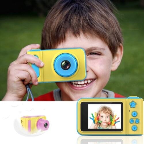 New Kids Camera Toys Educational 1080p HD Cute Eclusive Digital Fhoto Videotape Game Children Baby Boy Cool Birthday Gifts