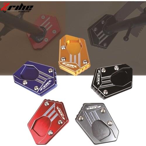 CNC Kickstand For HONDA CBR500R CBR500 R CBR 500R 2013-2020 2019 Motorcycle Accessories Aluminum Side Stand Enlarge Extension