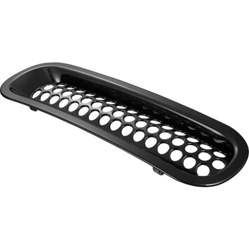 Front Grille Mesh for Jeep Wrangler JK 2007-2015 Inserts Clip-in Grills Guard ABS 7PCS