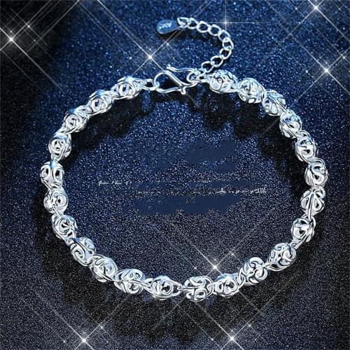 Серебряные браслеты SHQIYAYI China At AliExpress