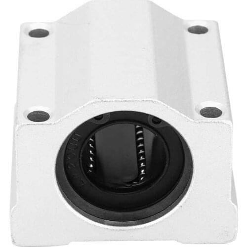 2pcs SC20UU 20mm CNC Linear Motion Ball Bearing Slide Block Bushing Linear Motion Slide Bushing