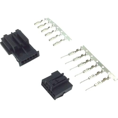 1pc for BMW Mercedes Benz taillight connector car lock plug VVDI MB 57 6PIN male female connector