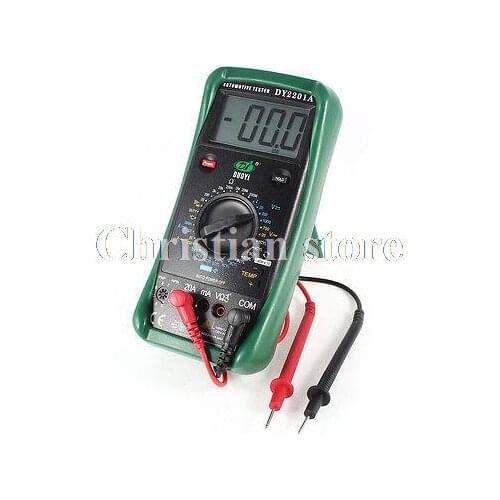 20mA-20A AC Current Resistance Meter Digital Automotive Multimeter Repair Tool