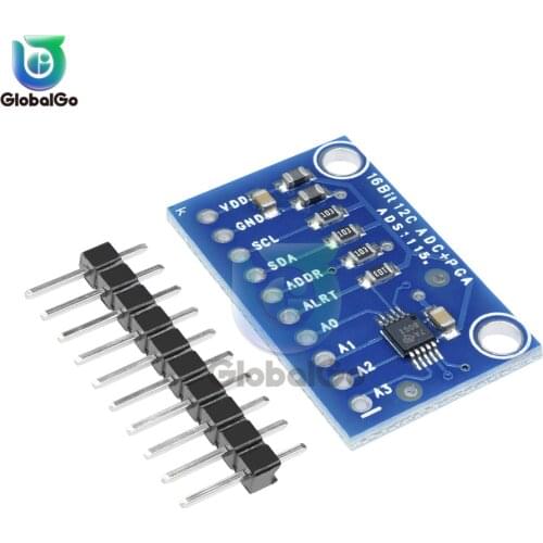 ADS1115 Ultra-Compact 16-Bit Precision Analog-to-Digital Converter ADC Development Board Module