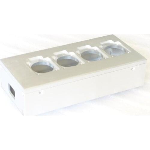 Aluminum power socket chassis HIFI audio European standard power socket chassis