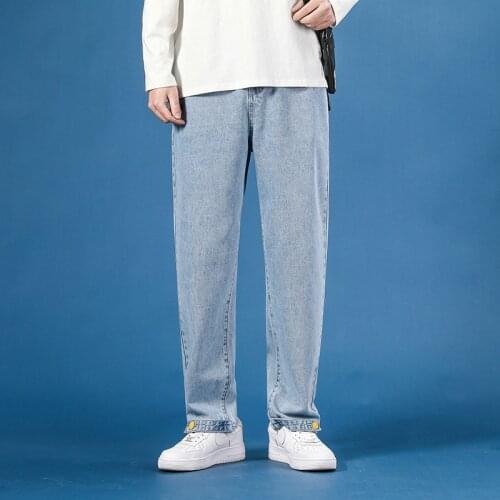 BLEASENDY Men's Wide Leg Jeans