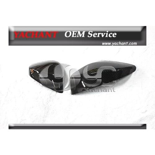 Dry Carbon Fiber Side Mirror Cover(Matte & Glossy Finish) Fit For Subaru BRZ Toyota FT86 ZN6 Scion GT86 FRS FR-S Mirror Covers