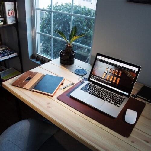 Large Computer Mouse Pad Gaming MousePad Waterproof PU Leather Mouse Mat Gamer XXL Mause Carpet PC Desk Mat keyboard pad