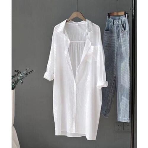 CANClO Womens White Shirts