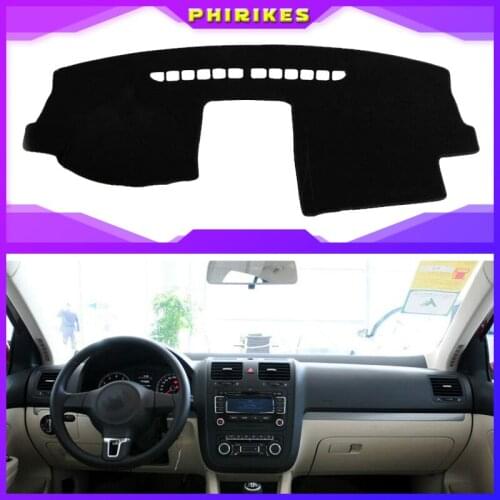 Car Dashboard Cover Dash Mat For Volkswagen VW Golf 5 MK5 A5 2004 2005 2006 2007 2008 Dashmat Pad Carpet Sun Shade Car Styling