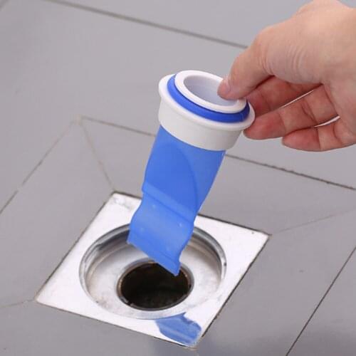 Deodorization Silicone Sink Strainer Shower Pipeline Drain Anti-Odor Backflow Filter Insect Control Odor Stopper Tool Durable