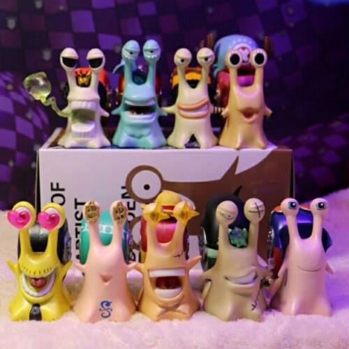 Anime One piece Ace Luffy Den Den Mushi Law Sanji Zoro Usopp Choppe Telephone Snail Action Figure Collection PVC Model Kids Gift