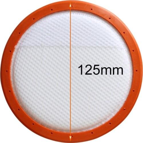 2 Packs Pre Motor Filter For Goblin GVC304B Vacuum Cleaner Hoover 125mm Smart Sweeping Robot Vacuum Cleaner Accessories