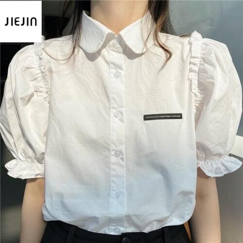 Женские короткие рубашки JIEJIN China At AliExpress