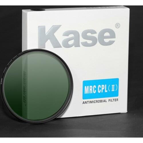 Kase 37-43/46/49/52/55/58/62/67/72/77/82/86/95/105mm MRC CPL II HD Multi-Coated Optical Glass Circular Polarizer Lens Filter