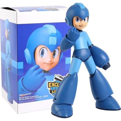 'Grandista Mega Man Rockman 9" Scale PVC Figure Collectible Model Toy