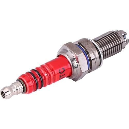 3pcs Metal Spark Plug D8TC 3 Electrode for CG6 125cc 150cc 200cc CF250 Motorcycle Scooter ATV Quads Motorcycle Accessories
