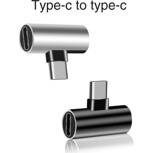 Mini USB Adapter 2 In 1 Dual Type C USB-C Earphone Headphone Audio Charging Charger Adapter Splitter Convertor For Xiaomi Huawei