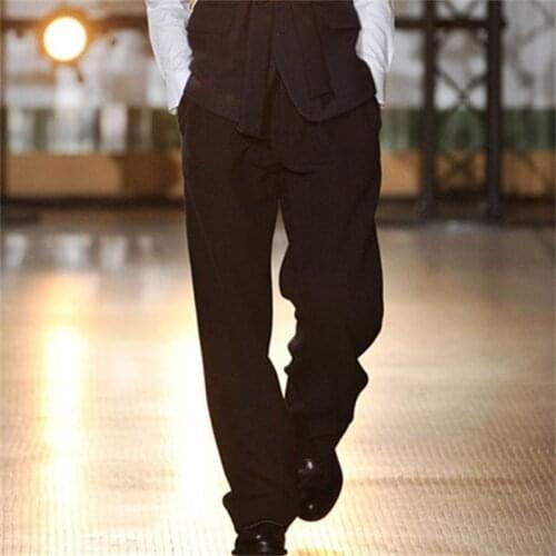 Mens trousers, cashmere woolen woolen cloth, winter new products, thickened straight, European and American loose young casual