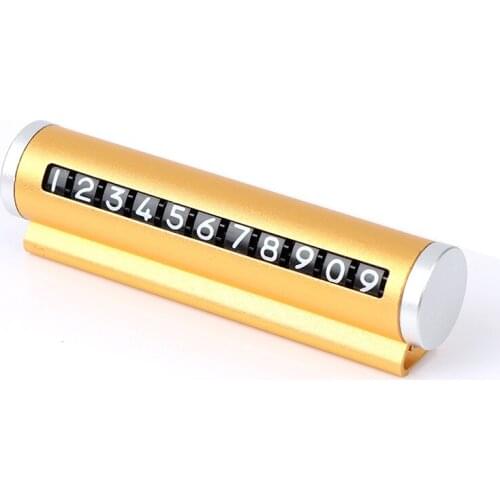 Phone Number In Car Parking License Plate Temporary Stop Sign Car Parking Card