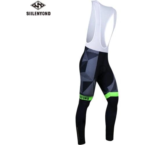 SIILENYOND autumn cycling pants rompers cycling equipment bicycle pants man
