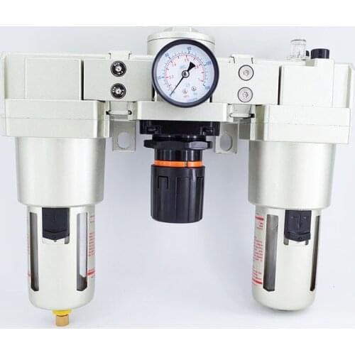 Pneumatic frl unit air filter pressure regulator lubricator AC5000-06/10 3/4 1 inch Auto Manual drain SMC type air treatment