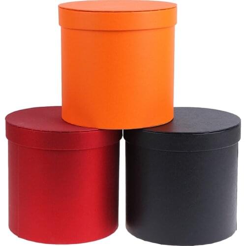 Presents Box Mini Paper Packing Case Lid Hug Bucket Vase Gift Storage Boxes Mothers day packaging small flower box